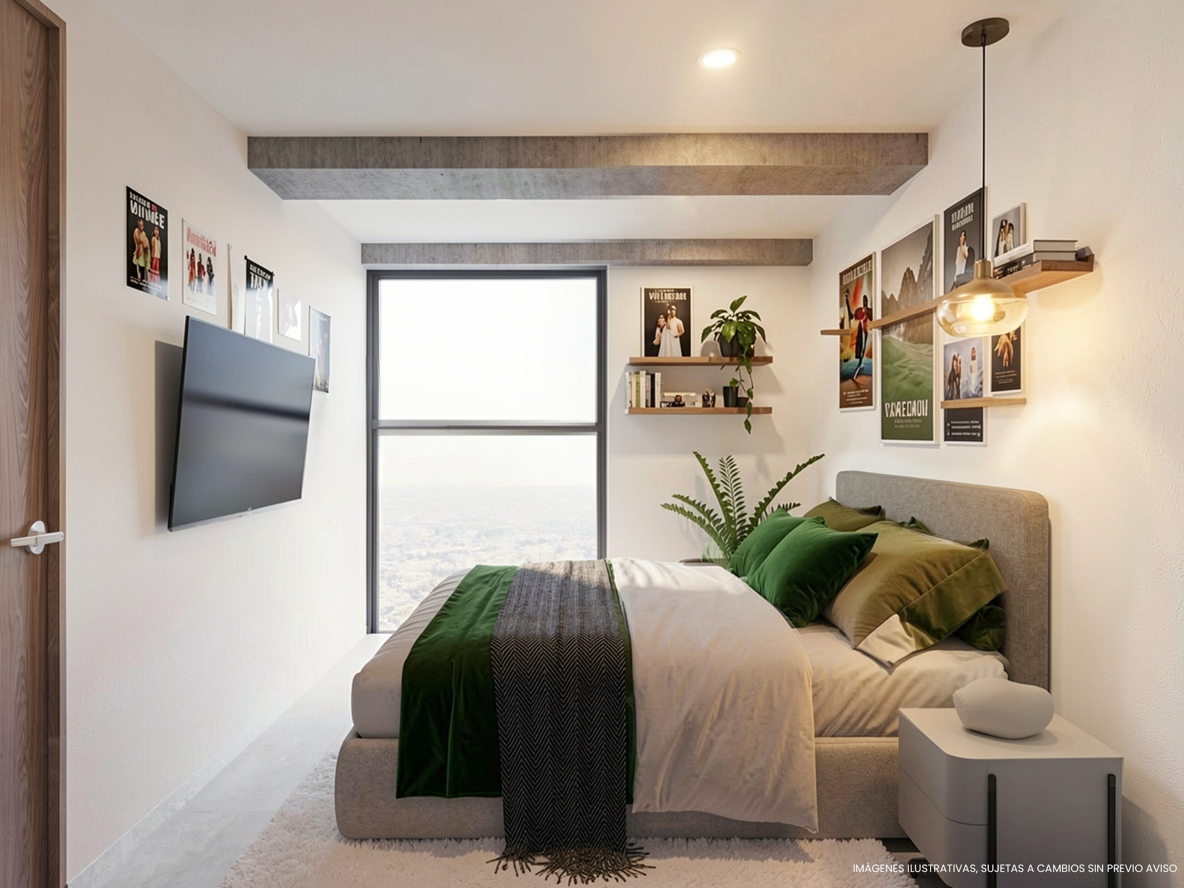 Departamento moderno de 1 habitación y 1 baño en ILARA Guadalajara, 56.1 m² ideal para inversión